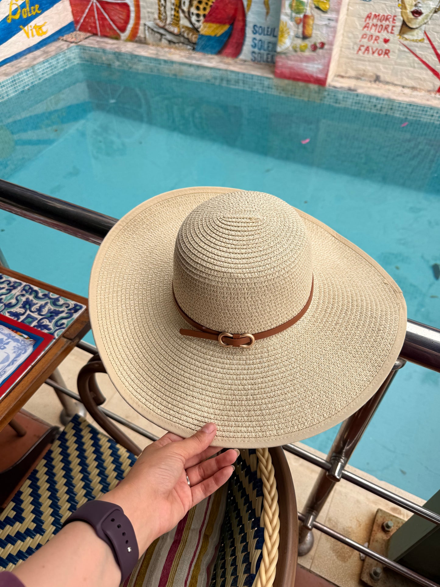 Chapeau beige