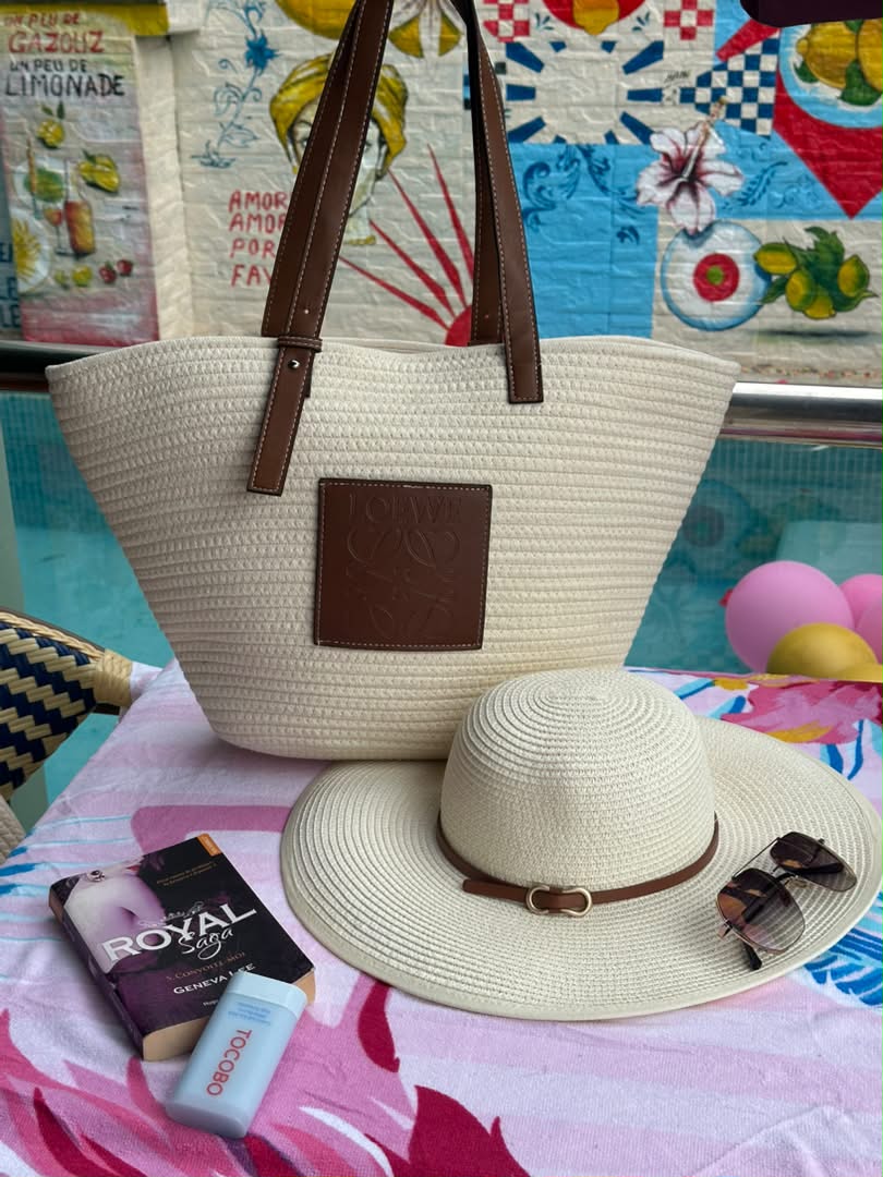 Sac de plage Loewe avec chapeau