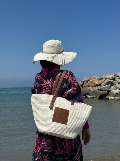 Sac de plage Loewe avec chapeau