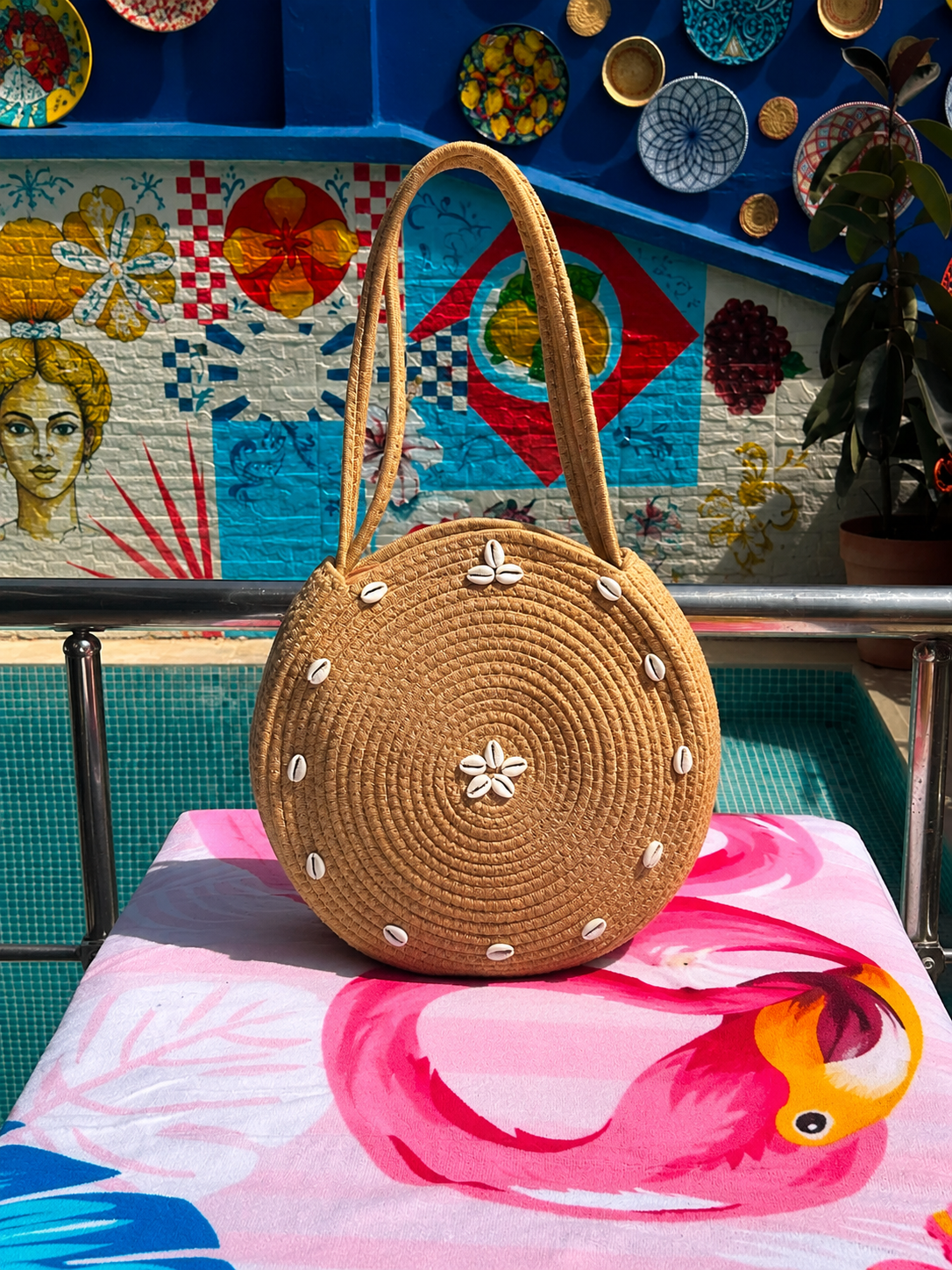 Sac de plage Coquillage￼