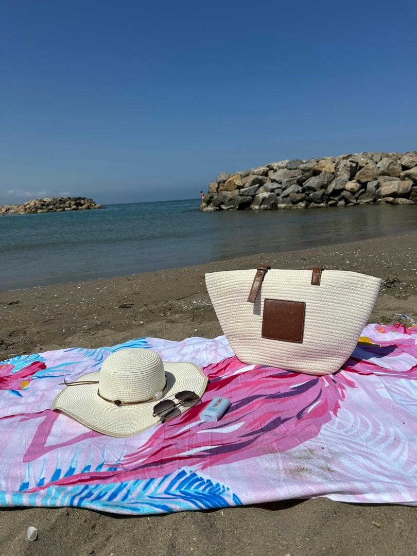 Sac de plage Loewe avec chapeau