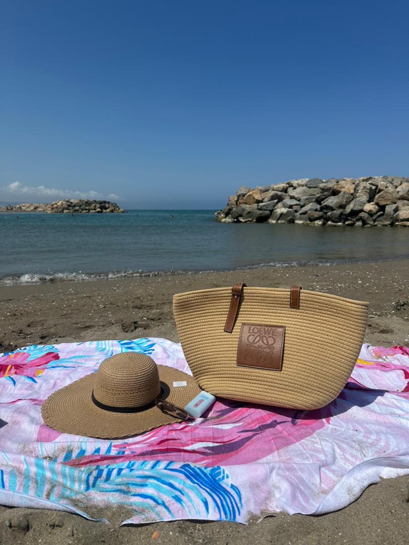 Sac de plage Loewe avec chapeau